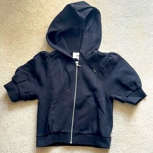 Ba&Sh Talia Zip Up Size XS Black